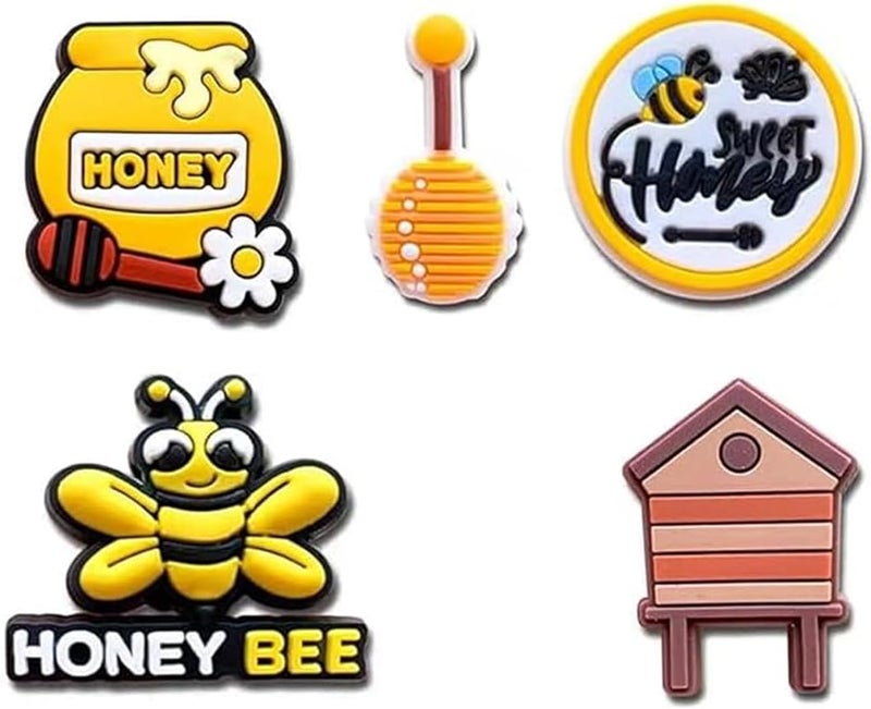 BOWNDY Different Shape Shoe Charms for Clog Decoration, Cute Pin, Bulk Pack, Random Assortment - Image 4